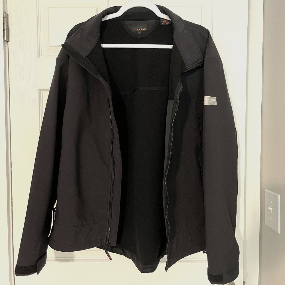 Black Wells Fargo Shell Jacket